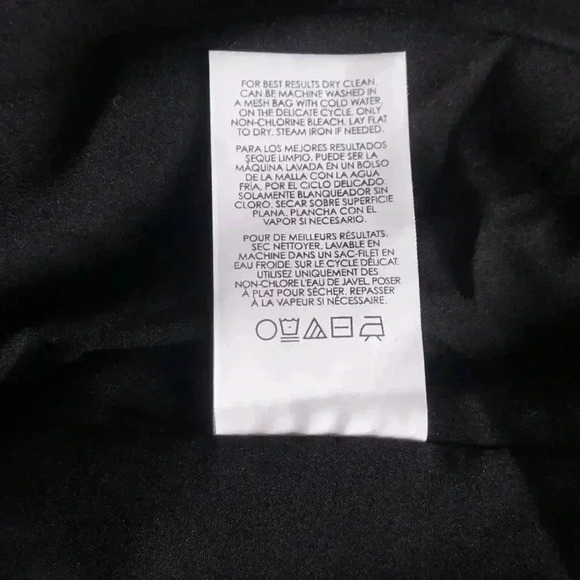 CABI Black Cropped Boxy Moto Jacket Size: M - Picture 8 of 8